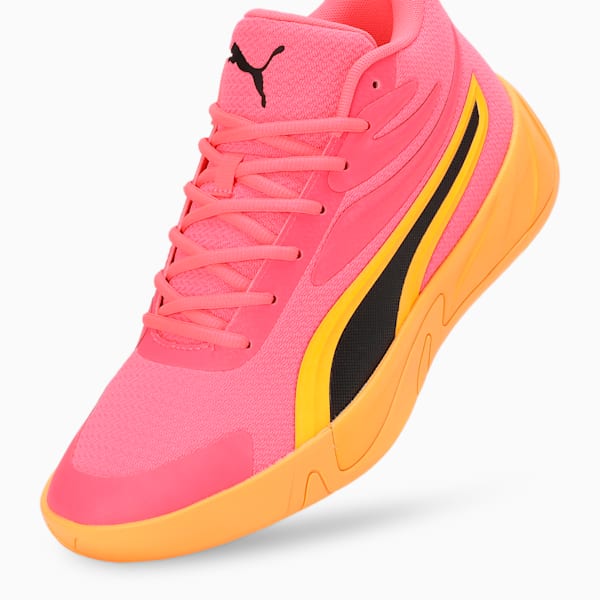 Court Pro Basketball Shoes, Sunset Glow-Sun Stream, extralarge-IND