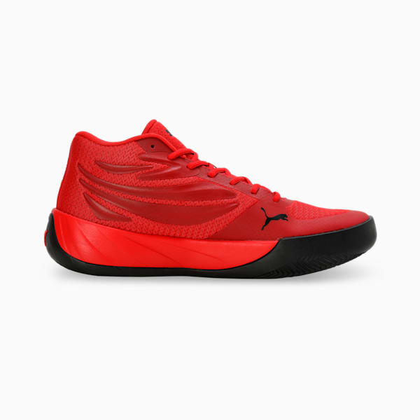 Court Pro Basketball Shoes, For All Time Red-PUMA Black, extralarge-IND