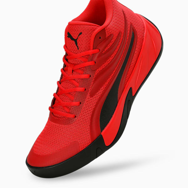 Court Pro Basketball Shoes, For All Time Red-PUMA Black, extralarge-IND