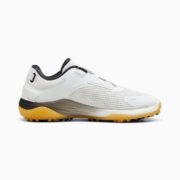 ウィメンズ ゴルフ シャドウキャット ニトロ ディスク スパイクレス シューズ, PUMA White-PUMA Black-Gum, extralarge-JPN