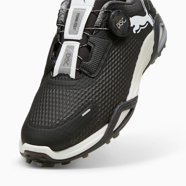 ウィメンズ ゴルフ シャドウキャット ニトロ ディスク スパイクレス シューズ, PUMA Black-Asphalt-PUMA White, extralarge-JPN