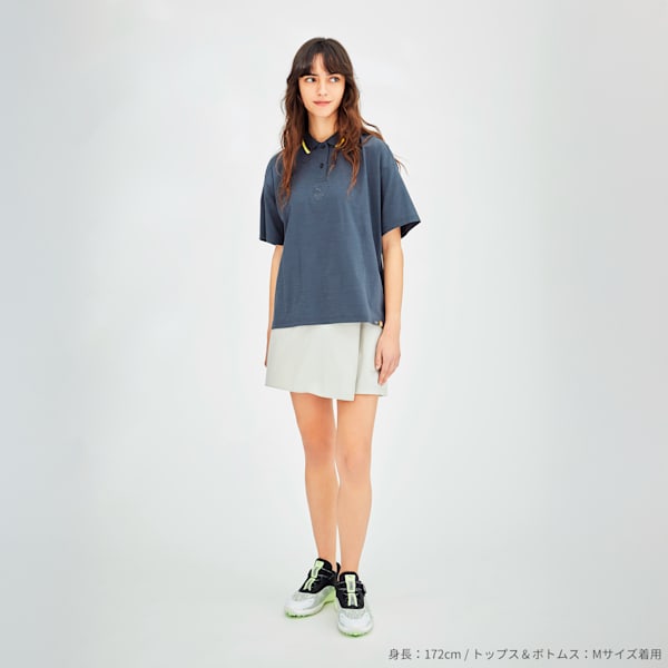 ウィメンズ ゴルフ シャドウキャット ニトロ ディスク スパイクレス シューズ, PUMA White-PUMA Black-Fizzy Apple, extralarge-JPN