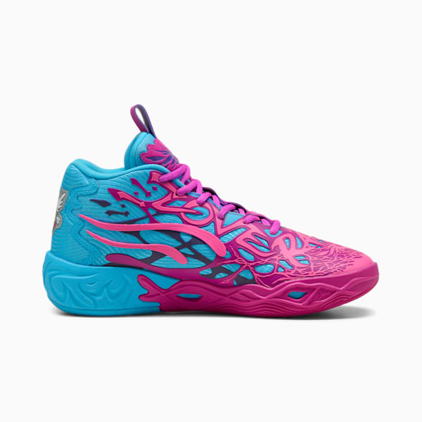 Tenis de básquetbol MB.04 Iridescent Hornets, Deep Orchid-Poison Pink, extralarge