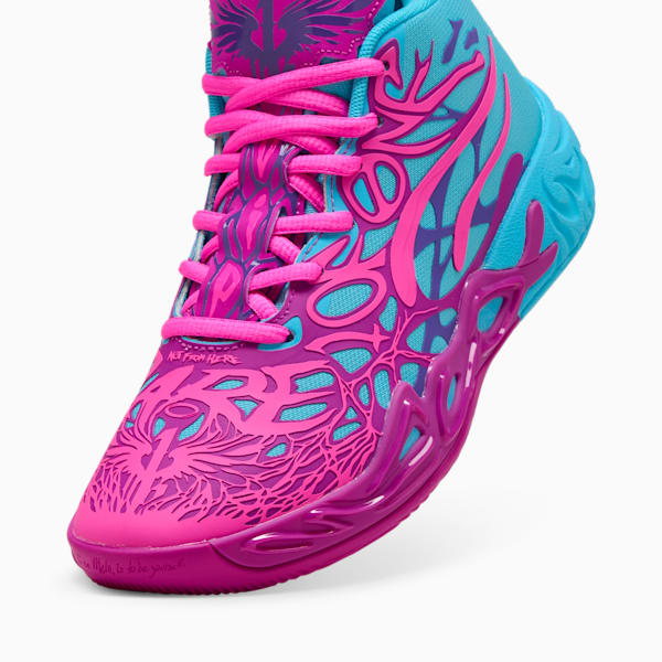 PUMA x LAMELO BALL MB.04 Iridescent Big Kids Basketball Shoes PUMA