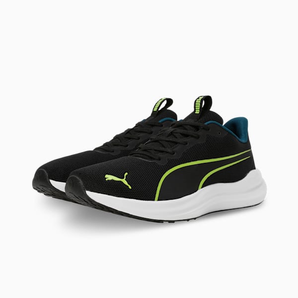 Ragegryp Men's Running Shoes, PUMA Black-Lime Pow-Ocean Tropic, extralarge-IND