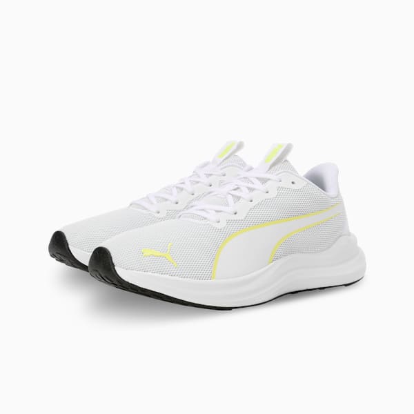 Ragegryp Men's Running Shoes, PUMA White-Yellow Burst-PUMA Black, extralarge-IND