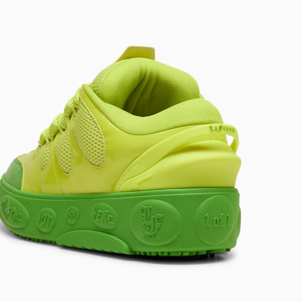 Chaussures LaFrancé Assist Homme, PUMA Green-Lime Smash, extralarge