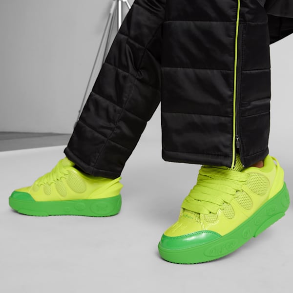 Chaussures LaFrancé Assist Homme, PUMA Green-Lime Smash, extralarge