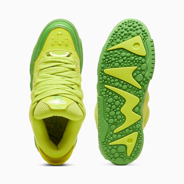 Chaussures LaFrancé Assist Homme, PUMA Green-Lime Smash, extralarge