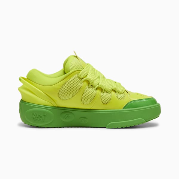 Chaussures LaFrancé Assist Homme, PUMA Green-Lime Smash, extralarge