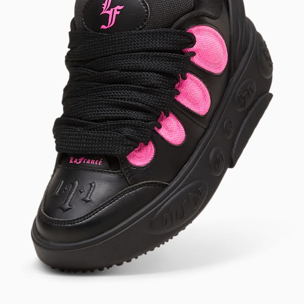 PUMA x LAMELO BALL LaFrancé Untouchable Big Kids' Shoes, PUMA Black-Glowing Pink, extralarge