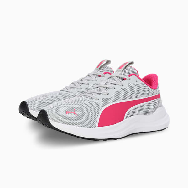Ragegryp Women's Running Shoes, Cool Light Gray-Garnet Rose-PUMA White, extralarge-IND