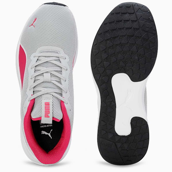 Ragegryp Women's Running Shoes, Cool Light Gray-Garnet Rose-PUMA White, extralarge-IND