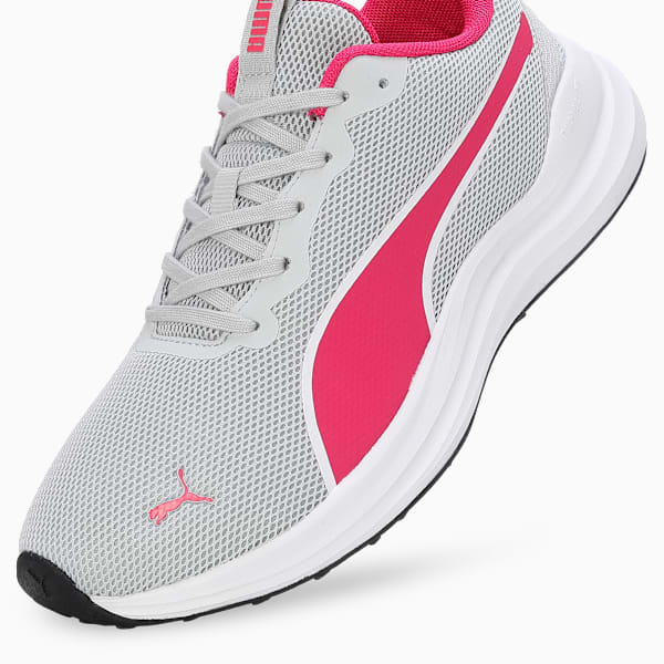 Ragegryp Women's Running Shoes, Cool Light Gray-Garnet Rose-PUMA White, extralarge-IND