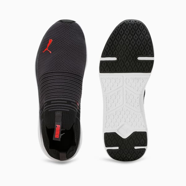 Softride Pro Echo Men's Slip-On Shoes, Galactic Gray-For All Time Red-PUMA Black, extralarge-IND