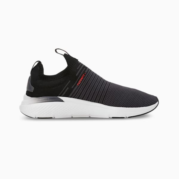 Softride Pro Echo Men's Slip-On Shoes, Galactic Gray-For All Time Red-PUMA Black, extralarge-IND