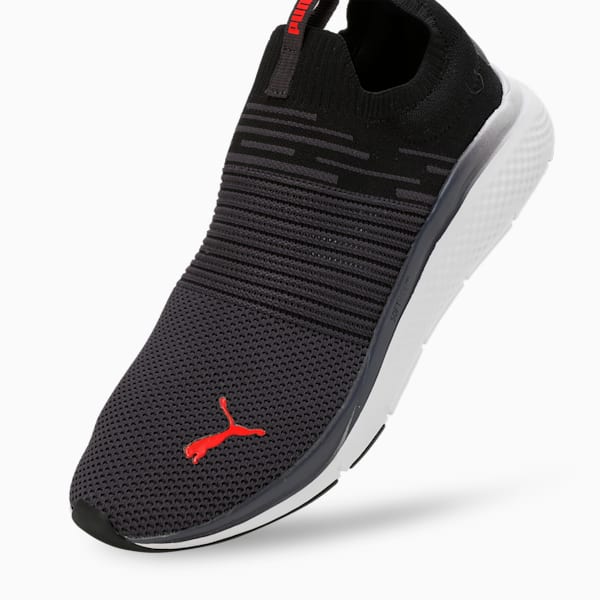 Puma black slip on store