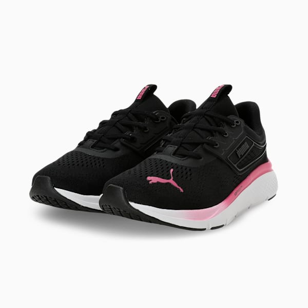 Softride Pro Echo Consonance Women's Running Shoes, PUMA Black-PUMA Pink-PUMA White, extralarge-IND