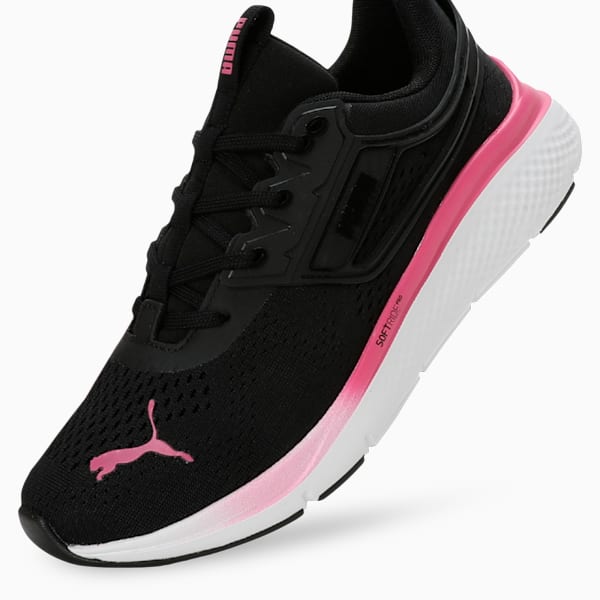 Softride Pro Echo Consonance Women's Running Shoes, PUMA Black-PUMA Pink-PUMA White, extralarge-IND
