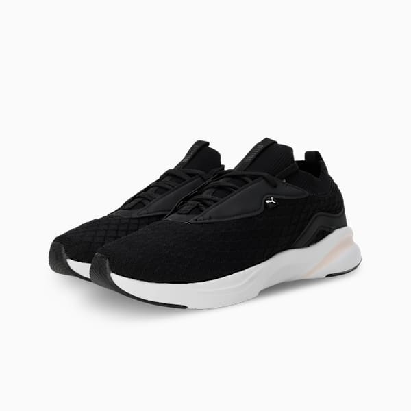 Softride Rift Premium Women's Running Shoes, PUMA Black-Rosebay, extralarge-IND