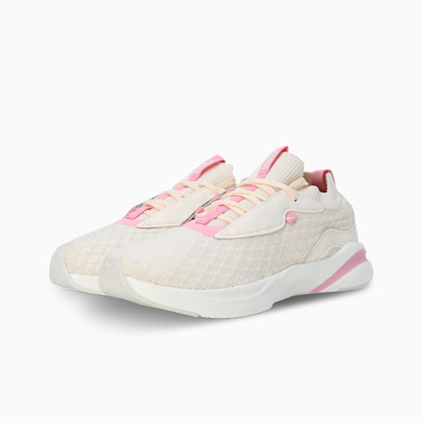Softride Rift Premium Women's Running Shoes, Frosted Ivory-Pink Lilac-Warm White, extralarge-IND