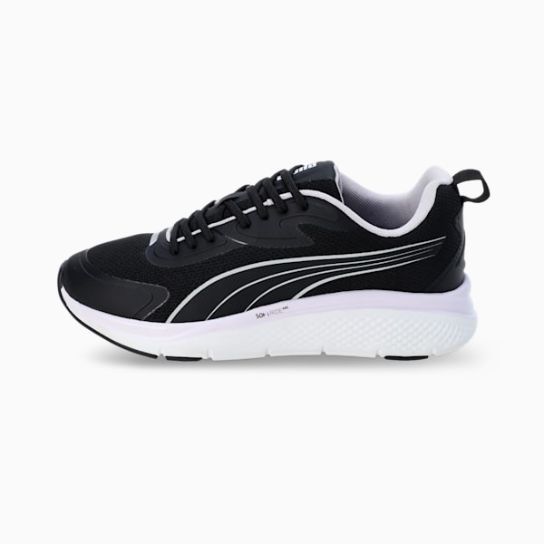 Softride Pro VitalForce Women's Running Shoes, PUMA Black-Spring Lavender-Feather Gray, extralarge-IND