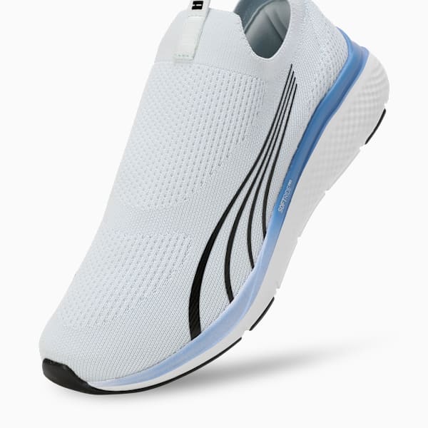 Softride Pro Echo Fling Men's Slip-On Shoes, Dewdrop-Blue Skies-PUMA Black, extralarge-IND