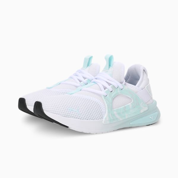 SOFTRIDE Enzo Evo Geode Women's Running Shoes, PUMA White-Nitro Blue, extralarge-IND