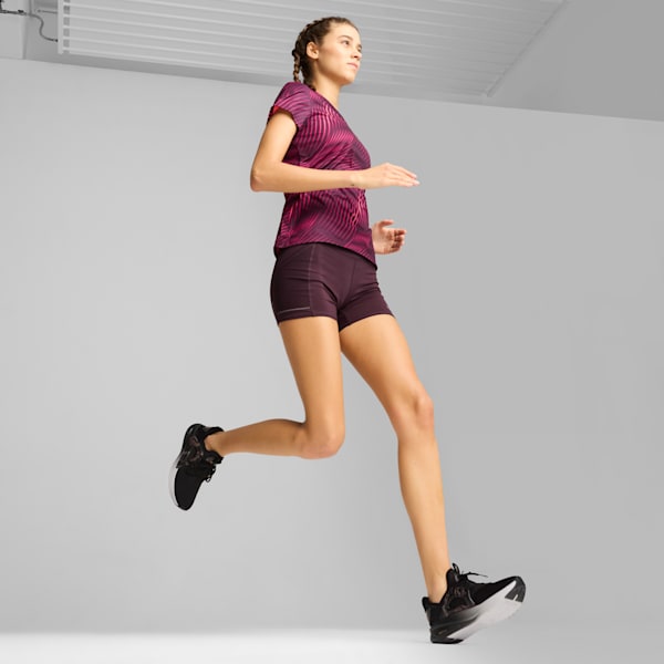 Chaussures de course à pied SOFTRIDE Enzo Evo Geode Femme, PUMA Black-PUMA Gold, extralarge