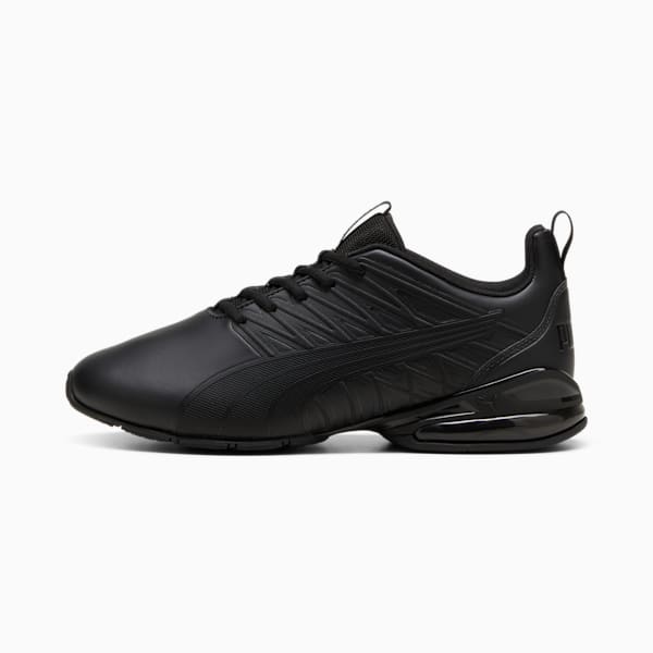 Zapatillas de correr Voltaic Evo Fast para hombre, PUMA Black, extralarge