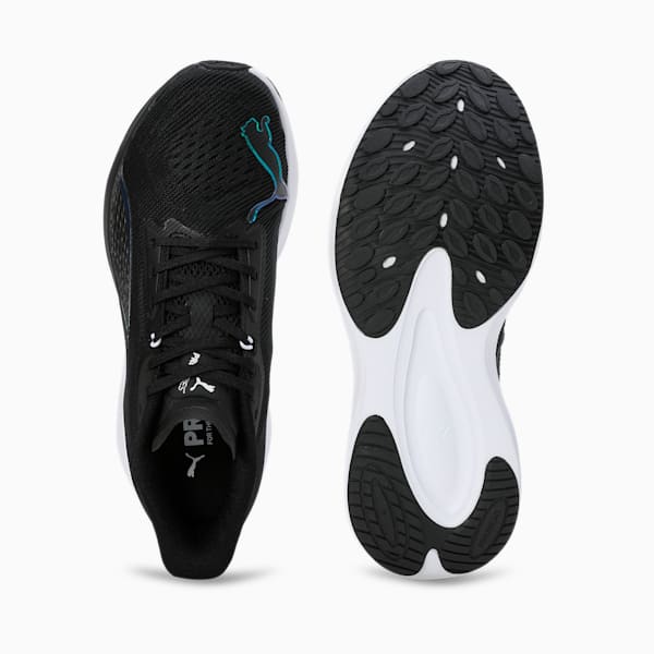 Darter Pro Iridescent Women's Running Shoes, PUMA Black-PUMA White, extralarge-IND