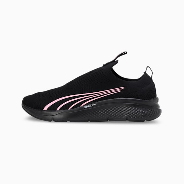 Softride Pro Echo Fling Women's Slip-On Shoes, PUMA Black-Fast Pink, extralarge-IND