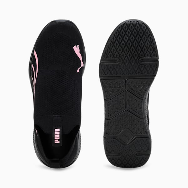 Softride Pro Echo Fling Women's Slip-On Shoes, PUMA Black-Fast Pink, extralarge-IND