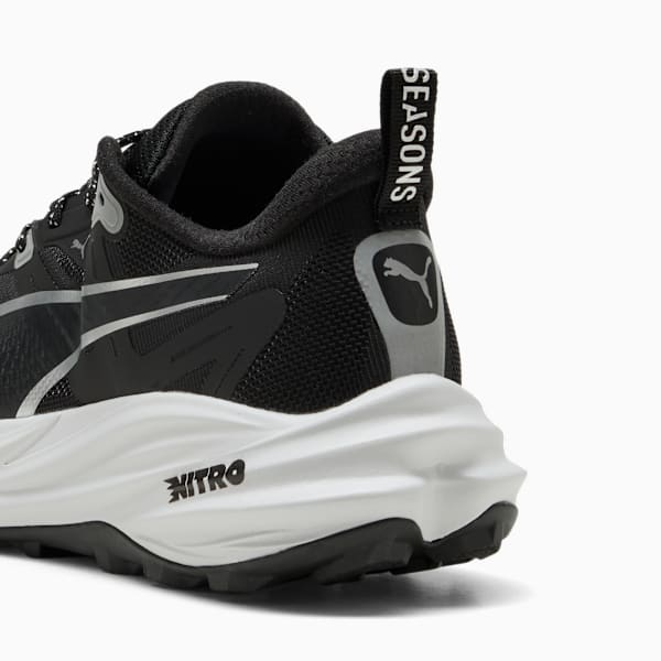 Voyage NITRO™ 4 Running Shoes Men, PUMA Black-PUMA Silver, extralarge