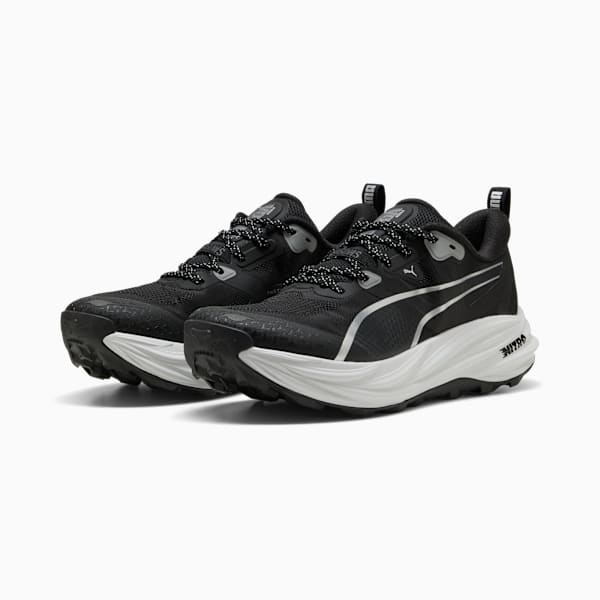 Voyage NITRO™ 4 Running Shoes Men, PUMA Black-PUMA Silver, extralarge