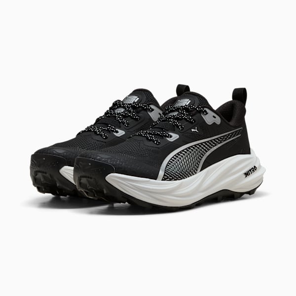 Voyage NITRO™ 4 Running Shoes Women, PUMA Black-PUMA Silver, extralarge