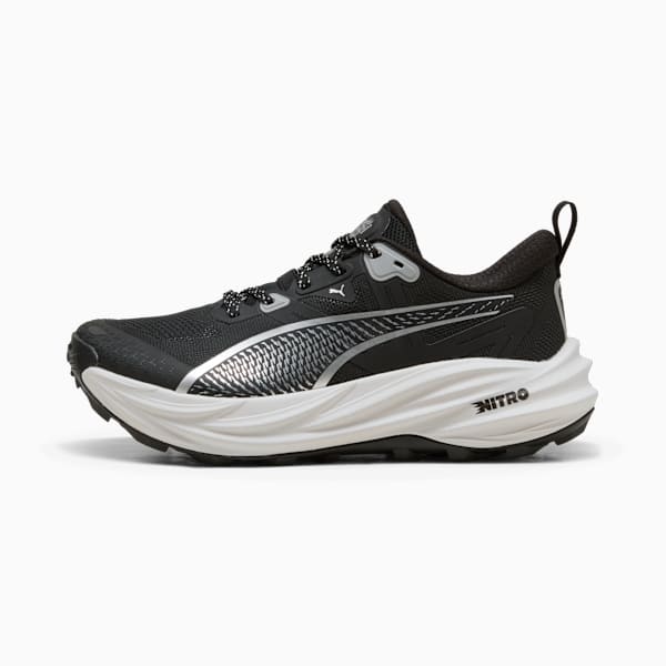 Voyage NITRO™ 4 Running Shoes Women, PUMA Black-PUMA Silver, extralarge