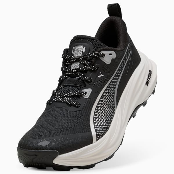 Voyage NITRO™ 4 Running Shoes Women, PUMA Black-PUMA Silver, extralarge