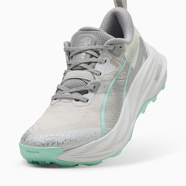 Voyage NITRO™ 4 Running Shoes Women, Feather Gray-Mint Melt-PUMA Silver, extralarge