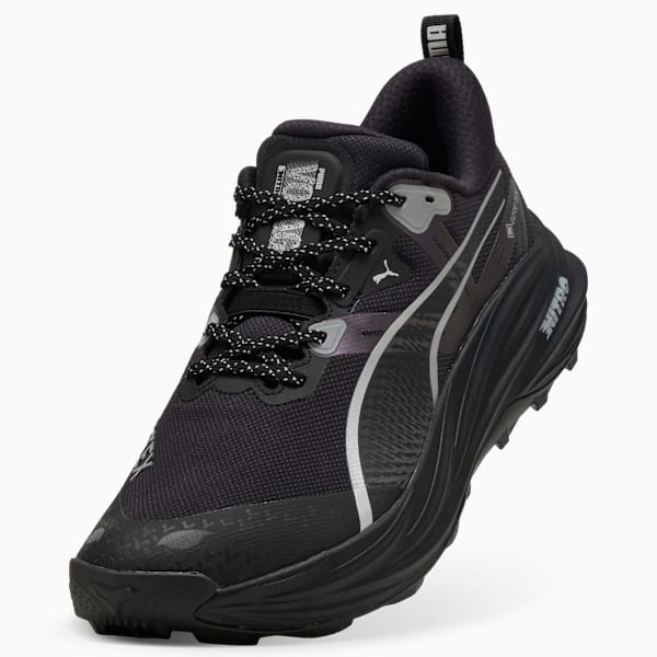 Voyage NITRO™ 4 GORE-TEX® Men's Waterproof Trail Running Shoes, PUMA Black-PUMA Silver, extralarge