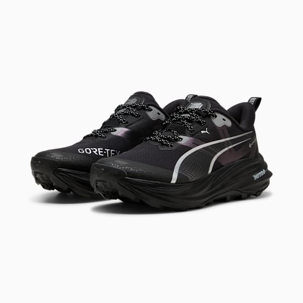 Voyage NITRO™ 4 GORE-TEX® Women's Waterproof Trail Running Shoes Women, PUMA Black-PUMA Silver, extralarge