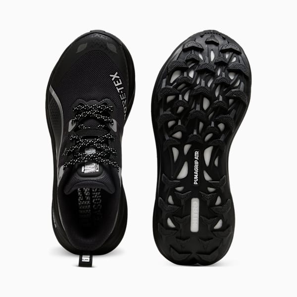 Tenis de trail running impermeables Voyage NITRO™ 4 GORE-TEX® para mujer, PUMA Black-PUMA Silver, extralarge