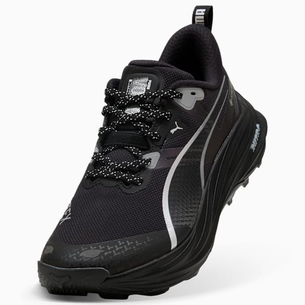 Tenis de trail running impermeables Voyage NITRO™ 4 GORE-TEX® para mujer, PUMA Black-PUMA Silver, extralarge