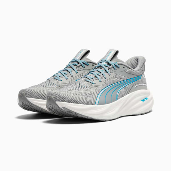 Magnify NITRO™ 3 Running Shoes Men, Gray Echo-Speed Blue-PUMA White, extralarge