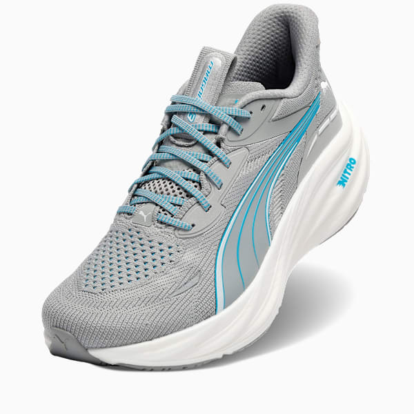 Magnify NITRO™ 3 Running Shoes Men, Gray Echo-Speed Blue-PUMA White, extralarge