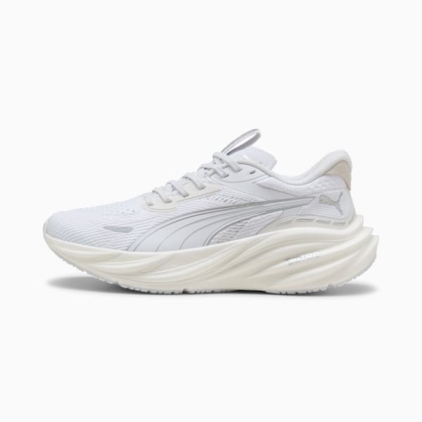 Magnify NITRO™ 3 Running Shoes Women, PUMA White-PUMA Silver, extralarge