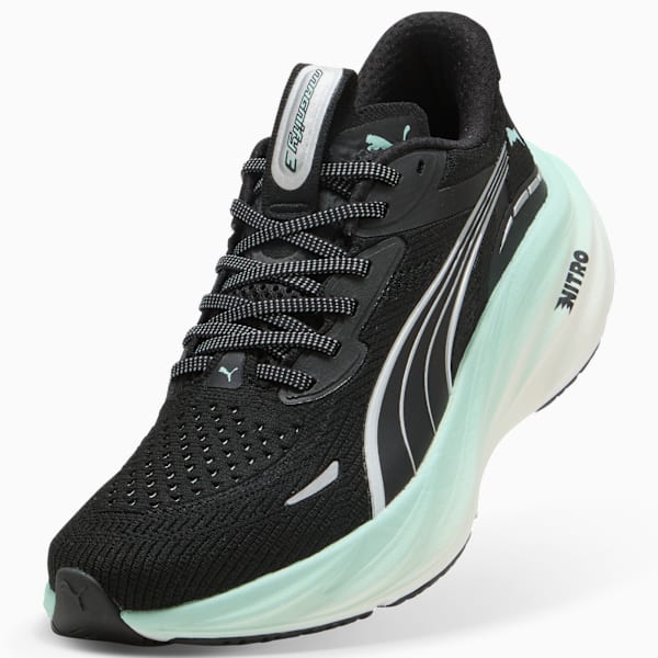 Magnify NITRO™ 3 Running Shoes Women, PUMA Black-Mint Melt, extralarge
