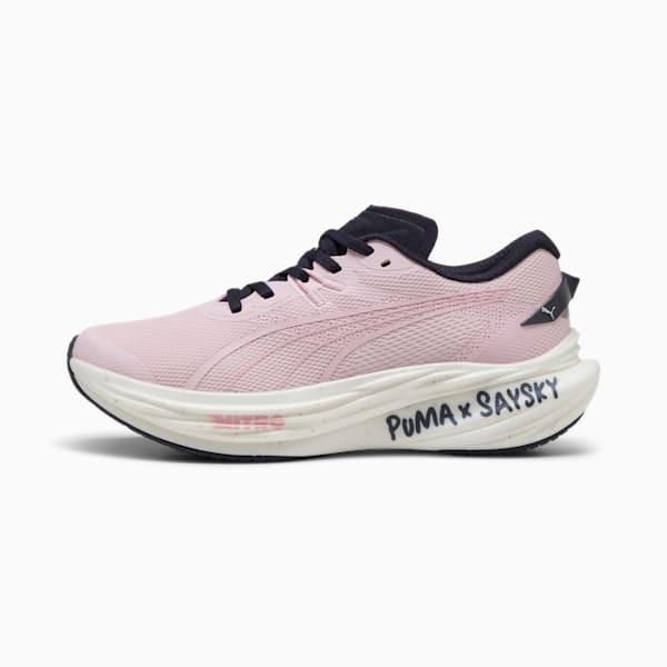 PUMA x SAYSKY Deviate NITRO™ 3 Men's Running Shoes, Rose Mauve-New Navy, extralarge
