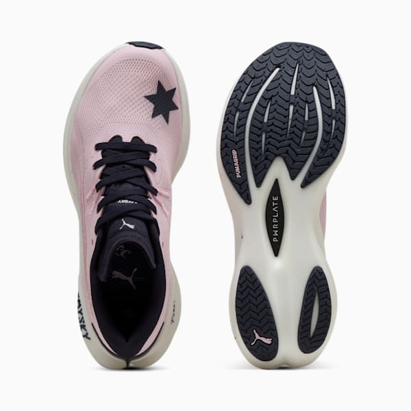 Tenis running Deviate NITRO 3 PUMA x SAYSKY Mujer, Rose Mauve-New Navy, extralarge
