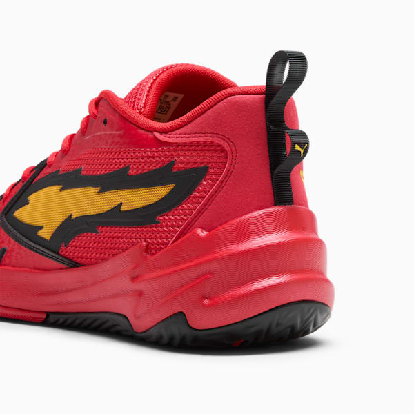 Tenis de Basquetbol Scoot Zeros Retro Portland, For All Time Red-Yellow Sizzle, extralarge